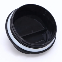 Кофейная кружка из нержавеющей стали с крышкой для кофе 510мл, черный