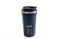 Кружка для кофе автомобильный термос, 520 мл (синий)