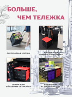 Сумка - тележка на колесах для вещей и продуктов