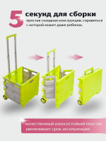 Сумка - тележка на колесах для вещей и продуктов