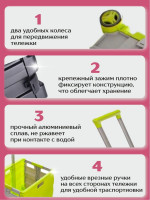 Сумка - тележка на колесах для вещей и продуктов
