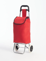 Маленькая красная сумка-тележка для покупок