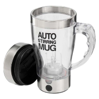 Кружка из нержавеющей стали Auto Stirring Mug, прозрачный