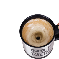 Кружка миксер, само-мешалка Self Mug, термокружка 250 мл, черный